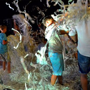 Бумажное шоу на праздник Одесса