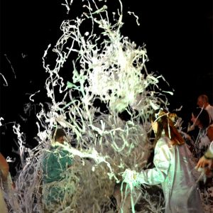 Бумажное шоу на праздник Одесса