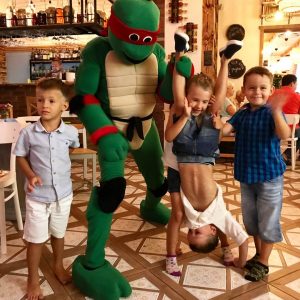 Черепашки нинзя одесса аниматор черепашка нинзя