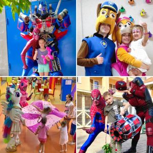 Спайдермен, пони, дедпул, паук, щенячий патруль, детский праздник одесса