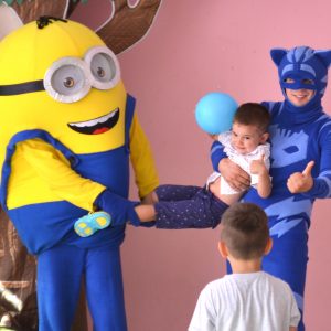 Организация детского праздника миньон и кэтбой кэтбой и миньон