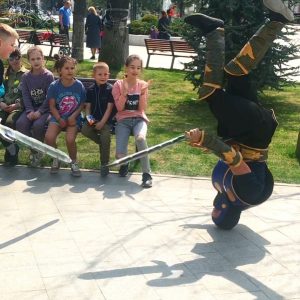 Мортал Комбат трюки акробатика одесса