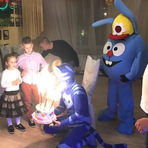 Крош и кэтбой смешарики одесса ГЕрои в масках и смешарик