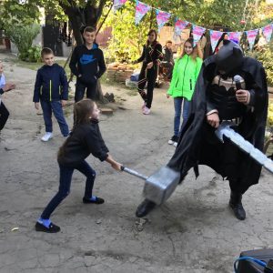 бэтмен одесса праздник бэтмен аниматор