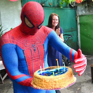 спайдер одесса Аниматор Человек паук одесса спайдер