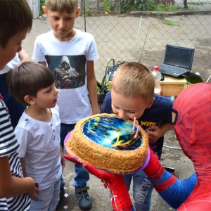 Организация детского праздника одесса человек паук Организация детского праздника спайдэрмен
