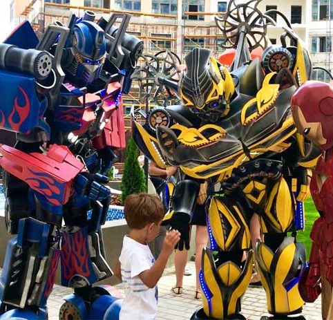 Бабмлби и оптимус организуем праздник одесса