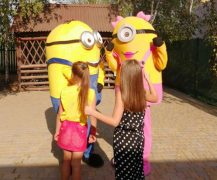 ростовая кукла одесса миньоны праздник