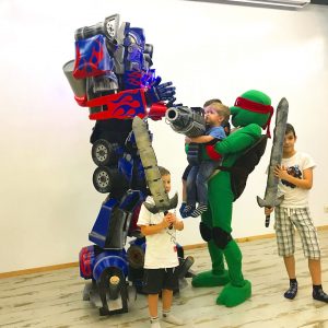 оптимус и черепашки ниндзя одесса трансформер и черепашка