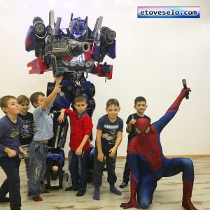 Аниматор Оптимус ПРайм Оптимус аниматоры одесса