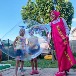 маша мыльные пузыри фото одесса аниматор аниматор Маша