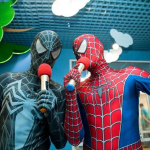 Человеки Пауки Человек паук красный и черный