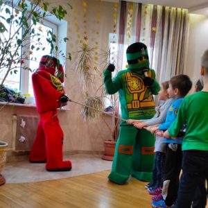 Услуги детских аниматоров в Одессе, организация праздников с Лего Ниндзяго Это Весело Лего Ниндзяго ,Лойд, кай, одесса Это Весело