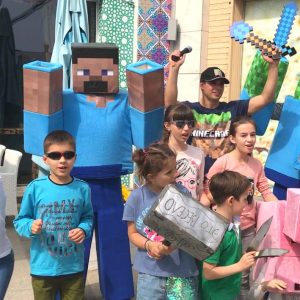 аниматор стив майнкрафт