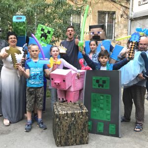 день рожденье майнкрафт