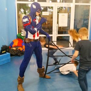 Программа с Капитан Америкой Одесса Аниматоры капитан америка программа ОДесса