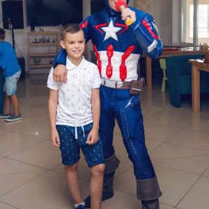 капитан америка в одессе на праздник фотография капитан америка