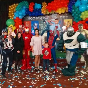 Организация детского праздника халк одесса