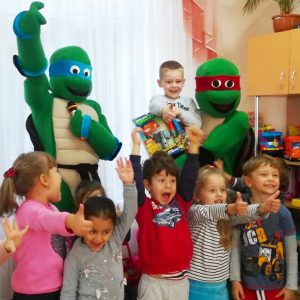 ростовая кукла одесса черепашка happy birthsday odessa