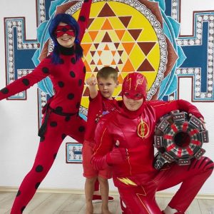 Леди Баг и Флэш, аниматор одесса цена аниматор одессы флэш