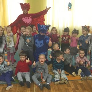 Детский праздник герои в масках одесса герои в масках детски й сад