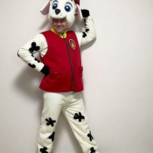 Ростовая кукла Маршал — аниматор на детский праздник Ростовая кукла Маршал из Щенячьего патруля — аниматор на детском празднике