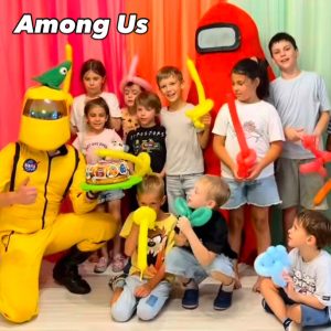 Амонг Ас — аниматоры #аниматорыамонгас #аниматорыamongus #амонгасаниматоры #амонгаспраздник #amongusодесса #аниматорывстилеамонгас #аниматорыиграамонгас #amongusквест