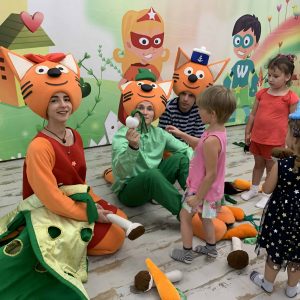 Дети и три кота одесса детская анимация три кота одесса