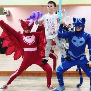 Герои в масках — Организация детских праздников в Одессе, Кэтбой Аниматоры Герои в Масках на детский праздник в Одессе