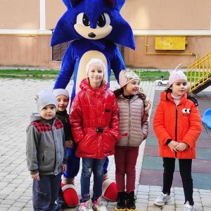 Соник –самый быстрый ежик на свете Аниматор Соник сделает любой праздник самым лучшим