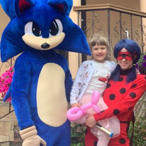 Соник Бум, аниматор цена одесса Соник и Леди Баг, в одессе заказать услугу