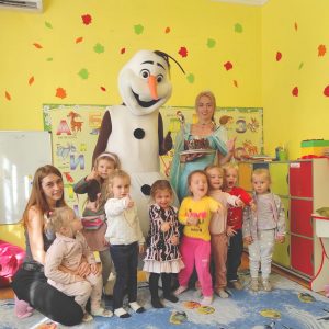 Эльза и Олаф, аниматоры Одессы Аниматор Эльза и Анна