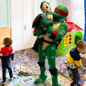 Заказать самых весёлых аниматоров Черепашек Ниндзя в Одессе на дом, в школу, детский сад или кафе детский аниматор Одесса цена Черепашки ниндзя