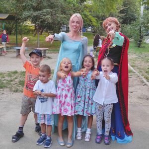 детский праздник ХОлодное сердце Фроузен холодное сердце одесса