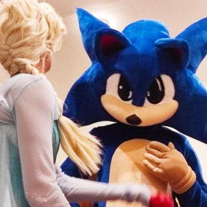 Организация детских праздников Одесса, Соник цена аниматора Соника Одесса