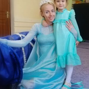 Аниматор Эльза на детский праздник Одесса Аниматор Эльза Холодное сердце на праздник в Одессе