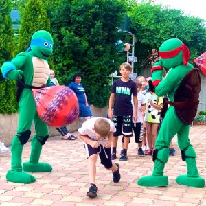 Черепашки Ниндзя — аниматоры в Одессе Это Весело Аниматоры в Одессе на детские праздники Черепашки