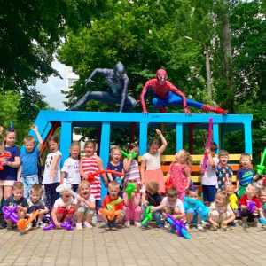 АНИМАТОР ЧЕЛОВЕК — ПАУК День рождения Одесса Человек-паук и его команда супергероев - аниматоры в Одессе