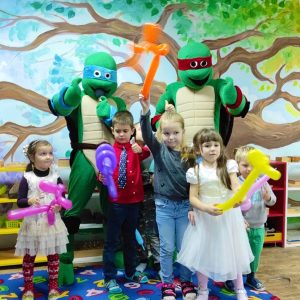 ЗАказать черепашки ниндзя на детский праздник в ОДессе Аниматор черепашка ниндзя , цена