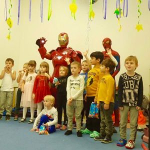 Аниматоры в Одессе, Аниматор железный человек на Детский Праздник Детские аниматоры в Одессе, аниматор Железный человек