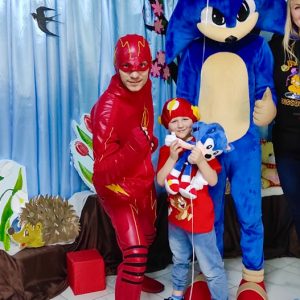 соник и флэш, супергерои марвел одесса Соник Одесса праздник в дом