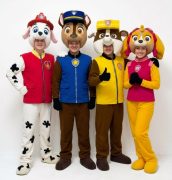 аниматоры щенячий патруль одесса крепыш гонщик скай маршал детский праздник