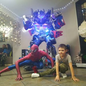 Спайдермен и трансформер ШОу роботов ОДесса