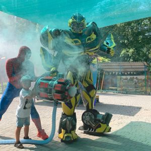 Стрельба из Пушки transformer bumblbee