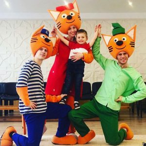 три кота аниматор одесса три кота в одессе анимматор праздник