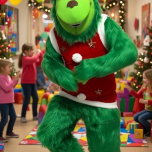 Детский праздник с Гринчем Одесса Детский день рождения с аниматором Гринчем в Одессе