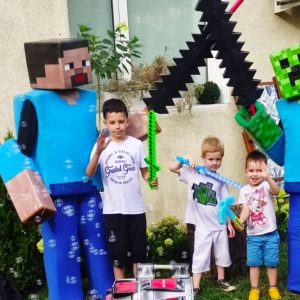 Детский праздник Майнкрафт аниматоры