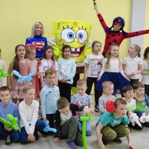 Детский праздник Спанчбоб, одесса спанчбоб аниматор одесса детский праздник