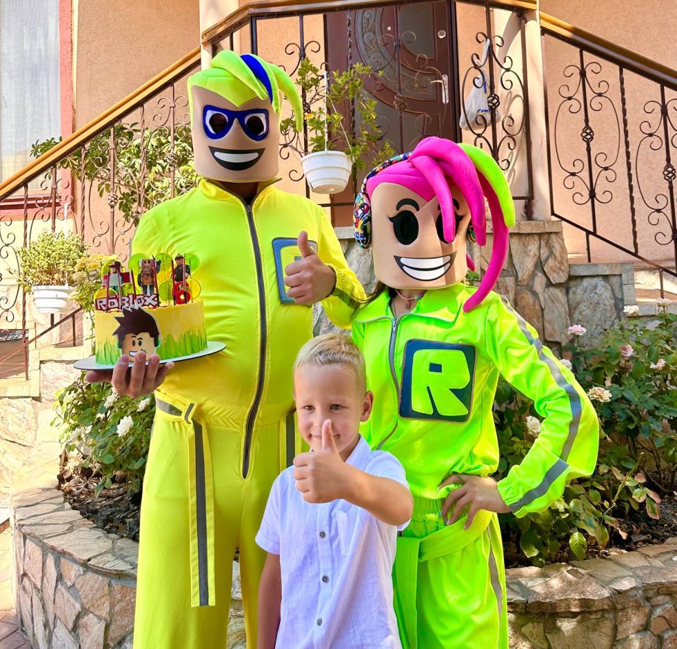 Аниматоры Roblox на детский праздник Одесса