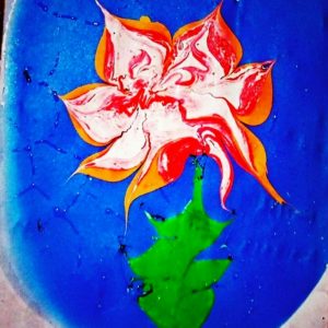 Организация детского праздника Рисование на воде ЭБРУ одесса